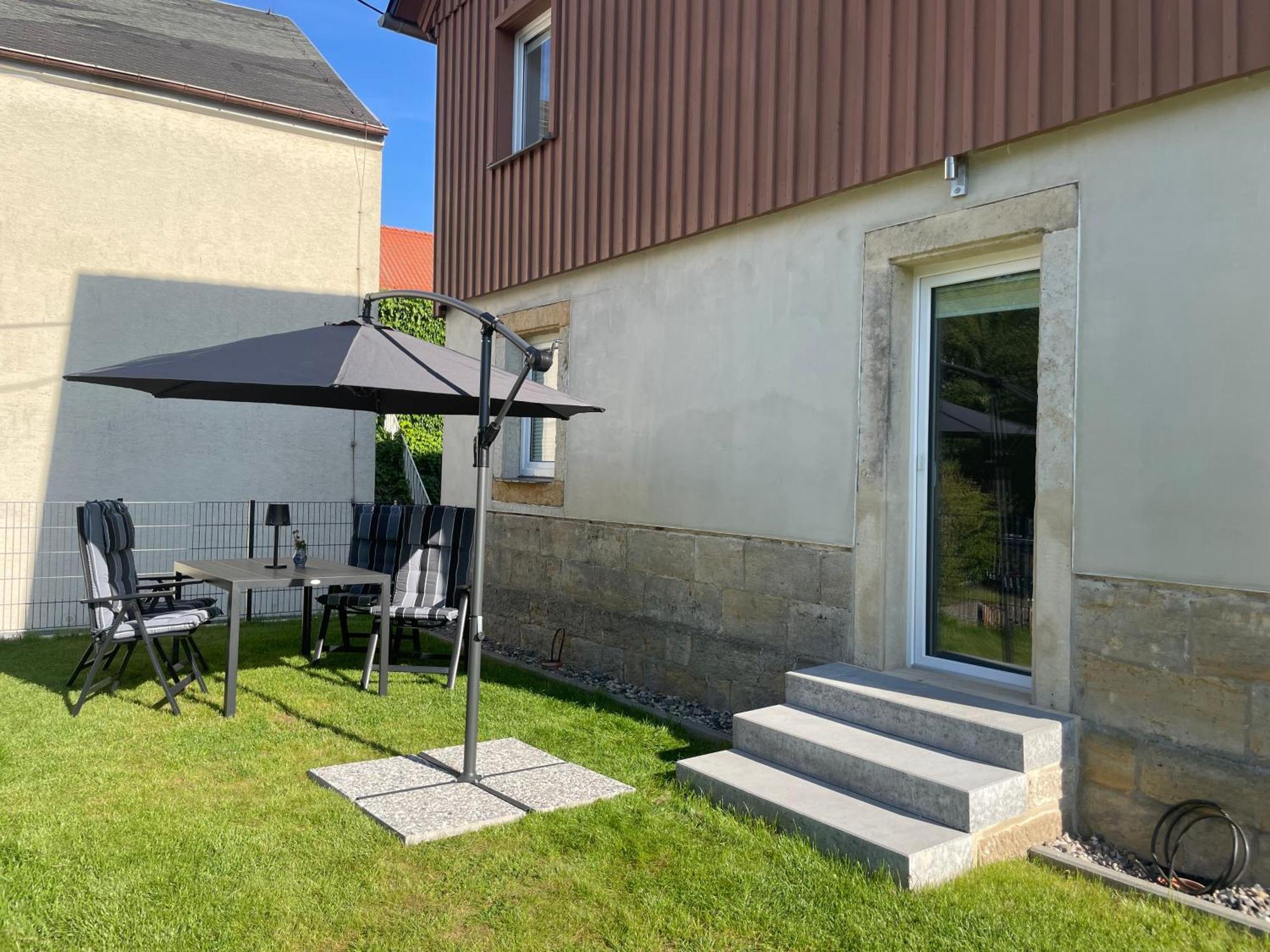 Ferienwohnung "Am Kirchsteig" Gohrisch Kültér fotó